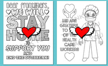 Load image into Gallery viewer, Clearance - Frontline Workers Coloring Book
